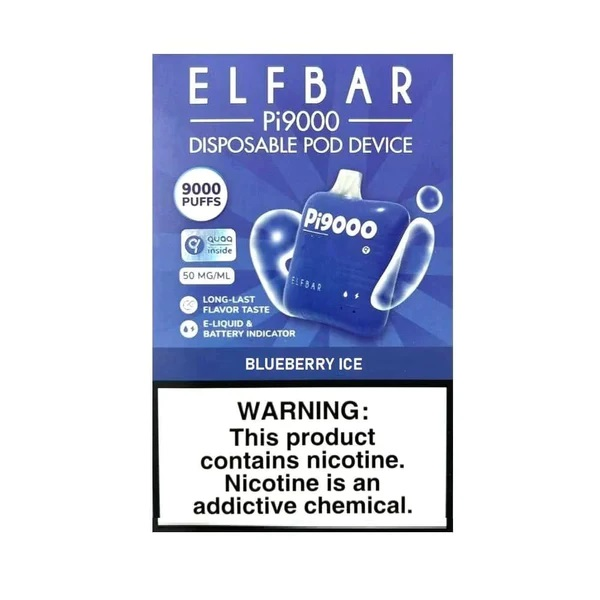 ELFBAR Pi9000 Blueberry ice